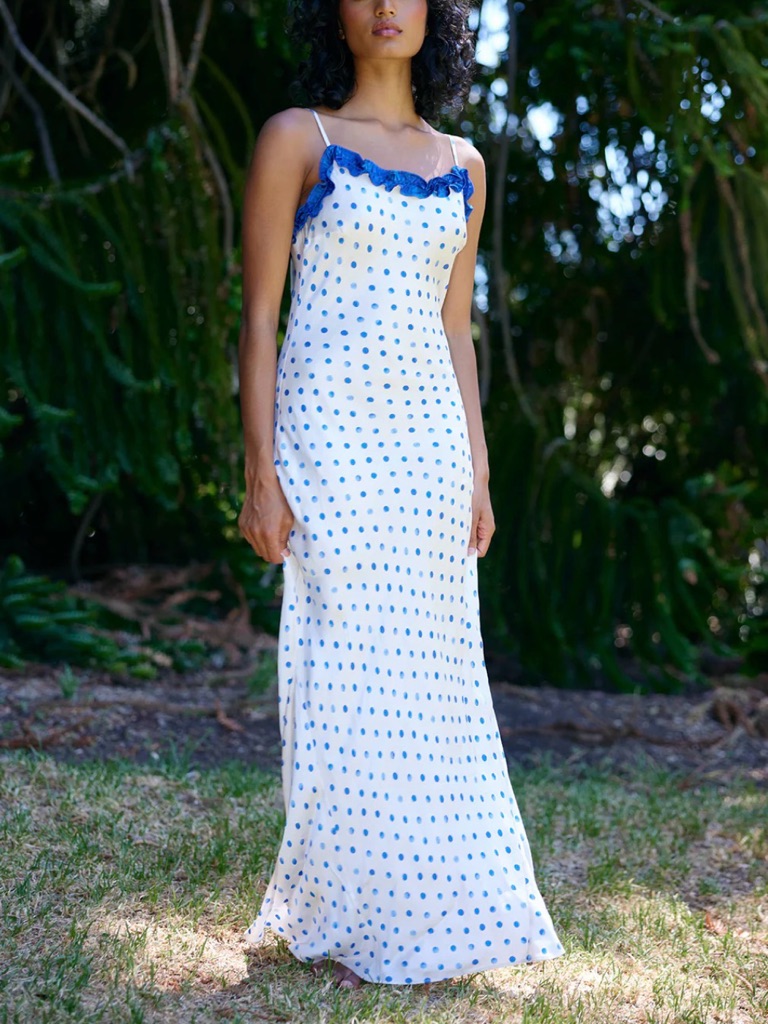 Aston Studio Posey Dress Antique Royal
